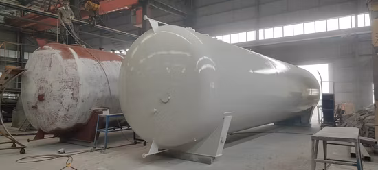 병 급유소를 위한 Ecotec 30 톤 LPG 스키드 가스 저장 탱크